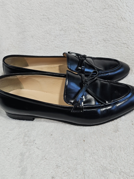 J. Crew Shoes - J. Crew Womens Black Patent Leather Academy Penny Loafers Slip On Size 8.5.